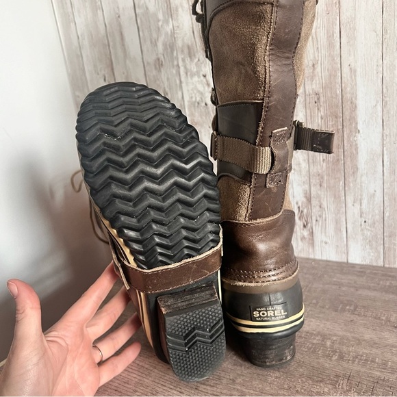 Sorel Women’s Conquest Carly Tall Leather Boots Size 8 - Picture 8 of 8